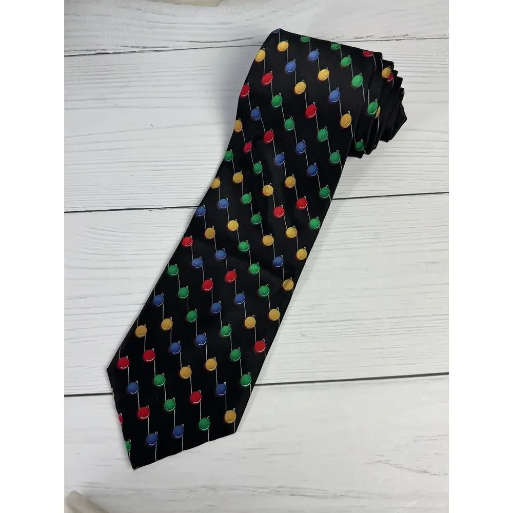 Holidays Men's‎ Ties Necktie Christmas Lights 4